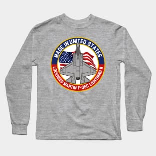 F-35C Lightning II - Made in... Long Sleeve T-Shirt